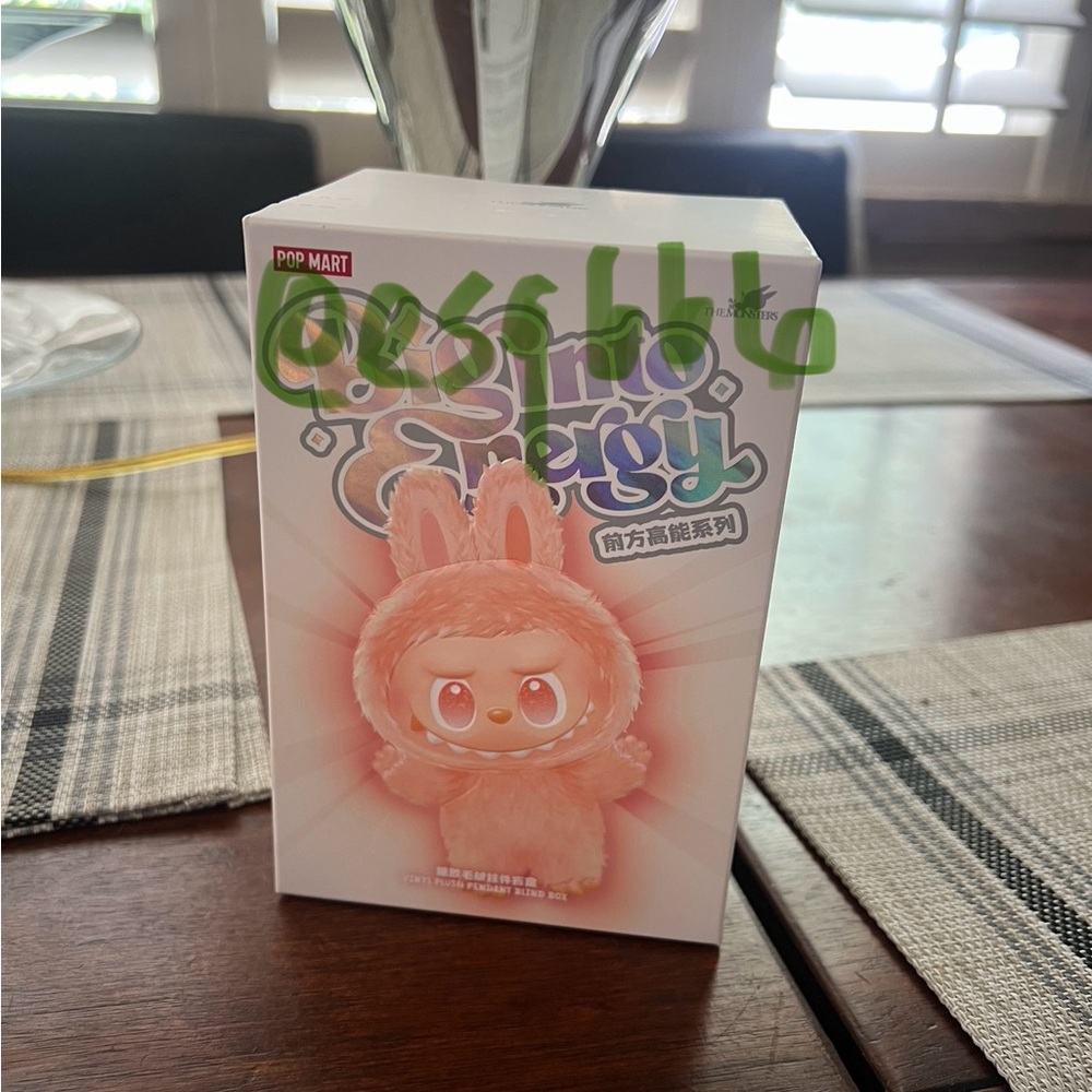 New! Labubu Serenity Big Into Energy Monster Vinyl Popmart
